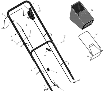 Part Location Diagram of 1101585 Murray DISCONTINUED